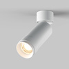 Regulowana biała tuba natynkowa LED 3000K Focus Zoom C055CL-L12W3K-Z-W Maytoni