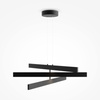 Lampa wisząca ORIGAMI BLACK LED Maytoni MOD163PL-L38B4K1