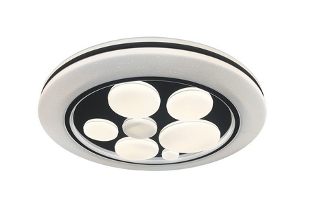 Lampa sufitowa plafon BUBBLES 24W 39cm LED Milagro ML6392 - sterowana pilotem