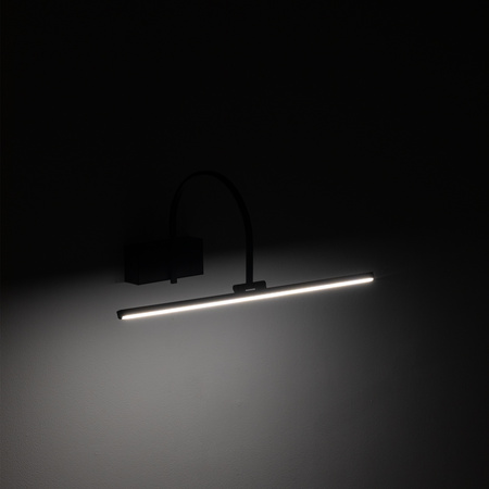 Kinkiet liniowy czarny 45cm – oświetlenie nad lustro lub obraz LED 3000K ARTLINE LED Nowodvorski 11957