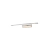 Biały kinkiet łazienkowy 41,5cm nad lustro Elgidia LED 3500K IP44 WL0122-S-WH Yaskr