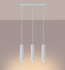 Lampa wisząca KARBON 3L biały Sollux SL.1537