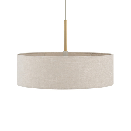 Lampa wisząca do sypialni z kremowym kloszem 65cm SANTANA  L Nowodvorski 11653