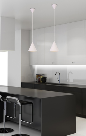 LAMPA WISZĄCA VOSS 1 BIAŁY Candellux 50101178