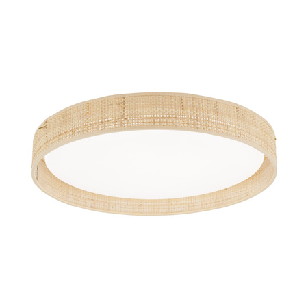 Plafon sufitowy w kolorze słomkowym 42,5cm DEMI RAFIA LED Tk Lighting 11855