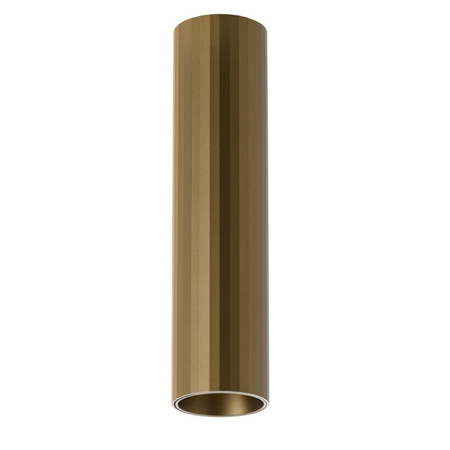 Smukła złota tuba natynkowa o wysokości 17cm WIKING 10W CCT SWITCH GO Azzardo AZ5972