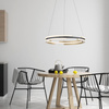Lampa wisząca matowy okrąg 60cm sterowany pilotem i aplikacją Q-BELUGA Paul Neuhaus 2051-60
