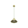 Stożek wiszący w kolorze pistacjowym 21cm CONO S PISTACIO 1xE27 Tk Lighting 11417