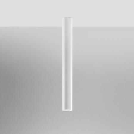 Lampa sufitowa, oprawa LAGOS 60 metalowa biała Sollux Lighting SL.0999