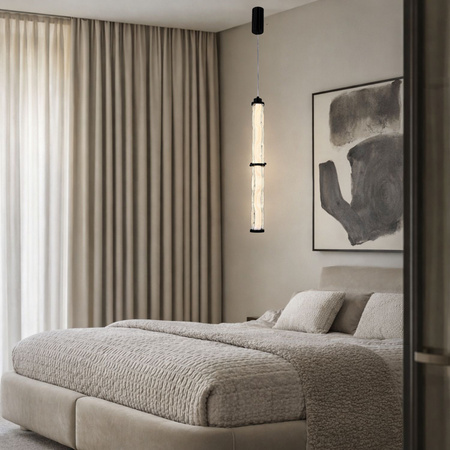 Lampa wisząca szklana tuba CORTE 18W LED 3000K Candellux Studio 31-50748