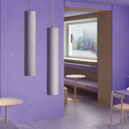 Lampa wisząca biała tuba 5,4cm 1xGU10 Artisan P082PL-GU10-W Maytoni