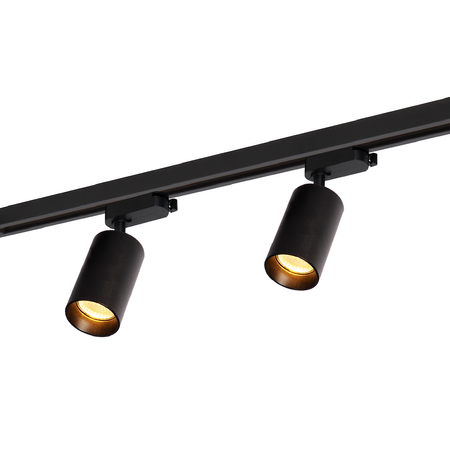 Zestaw szynowy Pipe Track Czarny 4xGU10 1,5m Milagro ML1165