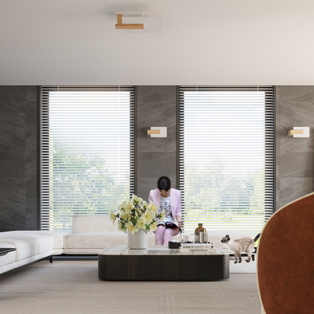 Plafon LAPPO naturlane drewno Sollux SL.1095