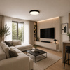 Plafon LED do łazienki 50cm VELIS BLACK 40W IP54 Tk Lighting 18288