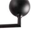 Czarna lampa wisząca z dekoracyjnymi kulami 7xG9 Maxlight P0632 Nova