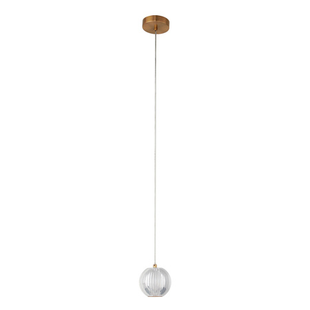 Lampa wisząca Brillant 1 złota LED CCT Light Prestige LP-3303/1P GD