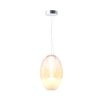 Szklana lampa pojedyńcza wisząca LED 2700K Bruma MOD397PL-L19CH2.7K Maytoni