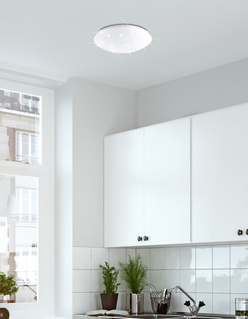 Magnus lampa sufitowa plafon 18w led 33cm klosz biały 4000k Candellux 13-75161