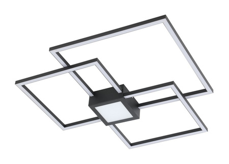 Lampa sufitowa czarna THABITA LED Rabalux 6868 funkcja ściemniania