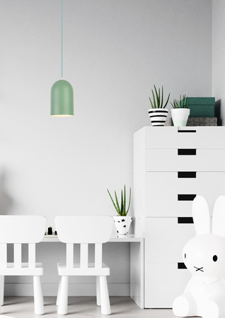 LAMPA WISZĄCA OSS 1 ZIELONY Candellux 50101187