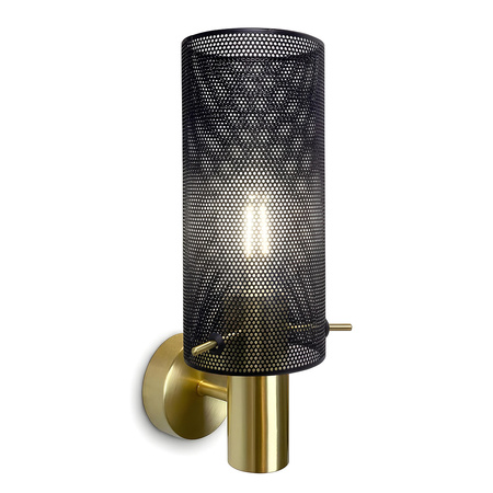 Kinkiet Tirana czarny 1xE27 Light Prestige LP-945/1W BK