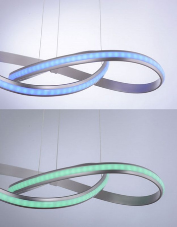 Lampa wisząca MELINDA LED RGBW Leuchten Direkt 18432-55 sterowany pilotem kolory funkcja smart