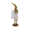 Ozdobna lampa biurkowa złoty Zajączek Haas M TL0107-M Yaskr