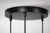 Lampa wisząca z ryflowanymi kloszami DIOP Kaja Lighting K-5892