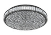 Lampa sufitowa czarna BALPARDA LED 60,5cm Eglo 390249 funkcja ściemniania