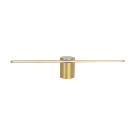 Elegancki prosty kinkiet Artist Złoty 6W LED 40cm Milagro ML2049