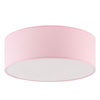 Lampa sufitowa plafon RONDO KIDS PINK 38cm TK Lighting 3228