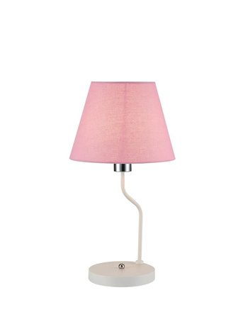 LAMPA STOŁOWA YORK 1 BIAŁY RÓŻOWY  Candellux 50501100