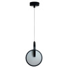 Lampa wisząca Circlo czarna LED CCT Light Prestige LP-1311/1P BK