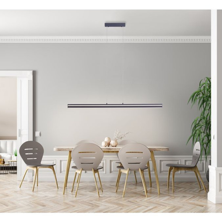 Lampa wisząca antracyt Q-VITO LED Paul Neuhaus 8422-13 sterowana pilotem funkcja smart