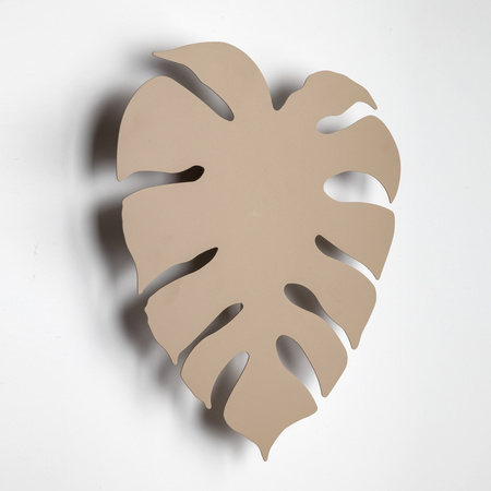 Kinkiet w kształcie liścia monstery w kolorze sabia podświetlający ściane MONSTERA SABIA 3xG9 Tk Lighting 10626