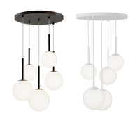 Lampa wisząca BASIC FORM BLACK Maytoni MOD321PL-05B