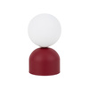 Lampka nocna w kolorze burgundowym 1XG9 MIKI BURGUND Tk Lighting 16216
