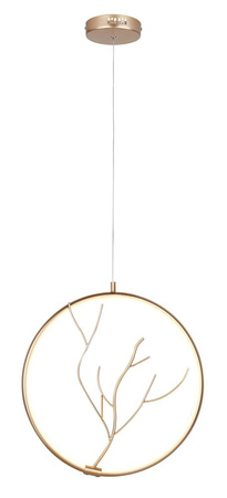 LAMPA WISZĄCA DAVOS 1 ZŁOTY Candellux 50133053