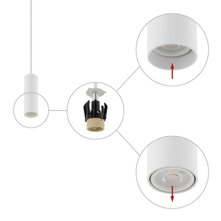 Lampa wisząca FOURTY S Nowodvorski 10764