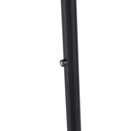 Prosta lampa podłogowa w kolorze czarnym LED 3000K HANS Just Light 11729-18