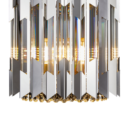 Kinkiet kryształowy RITZ GOLD CHROME 2xE14 Milagro ML0397 ML0398 kolor do wyboru