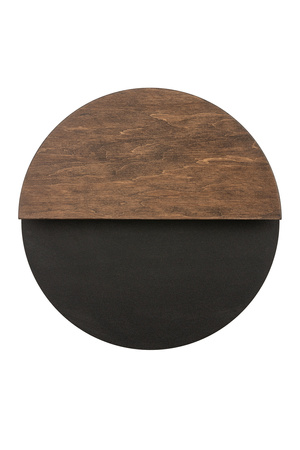 LUNA kinkiet S czarny/venge Sigma 40860