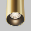 Lampa wisząca złota matowa tuba Efir LED 3000K Maytoni P089PL-25W3K-MG