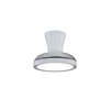 Biała lampa sufitowa z wentylatorem LED BREEZE WHITE Tk Lighting 18198