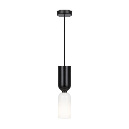 Lampa wisząca czarno-biała Memory MOD177PL-01B Maytoni