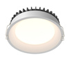 Okrągła oprawa wpuszczana o średnicy 17,5cm LED IP44 do łazienki Okno DL055-24W3-4-6K-W Maytoni