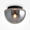Szklana lampa sufitowa z dymionym kloszem 1xE27 Glassy MOD270CL-01B Maytoni