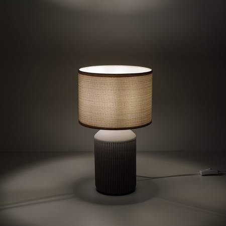 Lampka nocna SOLA BROWN 1XE27 Tk Lighting 16641
