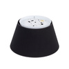 Lampa sufitowa czarny stożkowy abażur 38cm FORMO BLACK 2xE27 Tk Lighting 11206