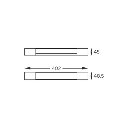 Kinkiet PARKS LED Zuma Line W200526001 - nowoczesny kinkiet łazienkowy IP44